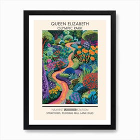 Queen Elizabeth Olympic Park London Parks Garden 4 Art Print