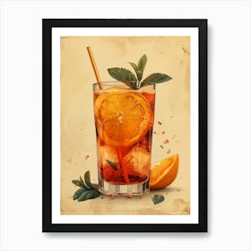 Aperol Spritz Art Print 345 Art Print