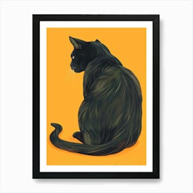 Black Cat 67 Art Print