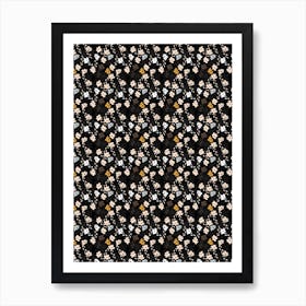 Floating Floral Art Print