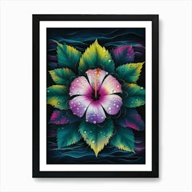 Hibiscus Flower 1 Art Print