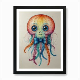 Octopus 40 Art Print