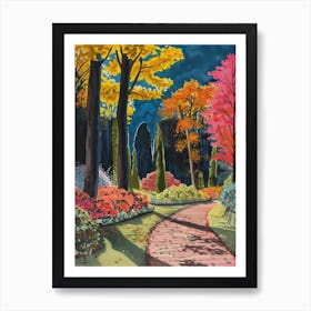 Regent S Park London Parks Garden 1 Painting Art Print