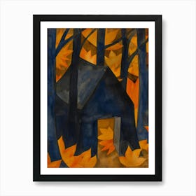 Cabin In The Woods 3 Art Print