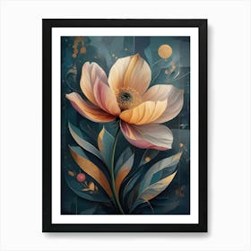 Flower Painting 11 Art Print