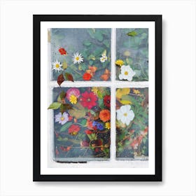 A Window Into Autumn Art Print