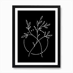 Tree Of Life Flowers Branch Exquisitely Art Print