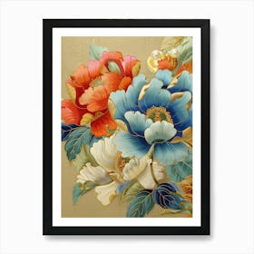 Chinese Flower Painting 23 Art Print