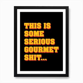 Gourmet Kitchen Poster