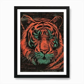 Tiger 78 Art Print