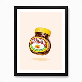 Marmite Art Print