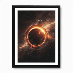 Ring Of Fire Art Print