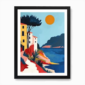 Ligurian Lookouts: Homes with a Sea View, Italy Art Print