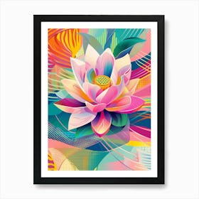 Lotus Flower 2 Art Print