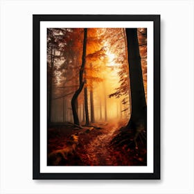 Autumn Forest 1 Art Print