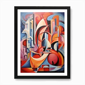 Abstract Painting 07 Art Print