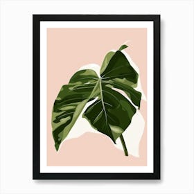 Monstera Leaf 13 Art Print