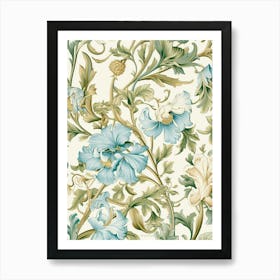 Floral Pattern 59 Art Print