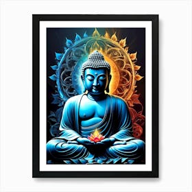 Buddha 7 Art Print