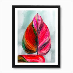Tropical Leaf Art Print