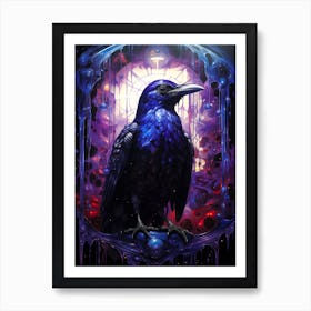 Crow Art 2 Art Print