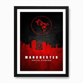 Manchester Phoenix Art Print