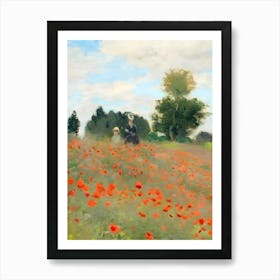 Poppy Field 3 Art Print