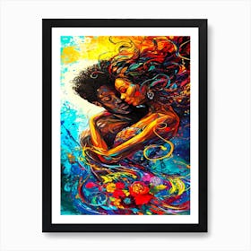 Embrace - Loved And Beloved Art Print