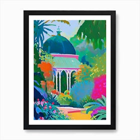 Lewis Ginter Botanical Garden, Usa Abstract Still Life Art Print