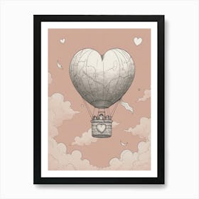 Heart Balloon 2 Art Print