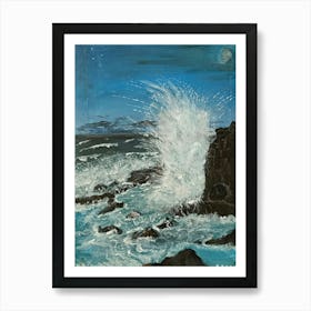 Seascape Drama Art Print