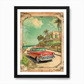 Classic Cars 8 Art Print