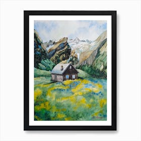 Mountain Landscape Art Print