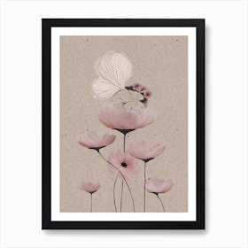 Flowergirl Art Print