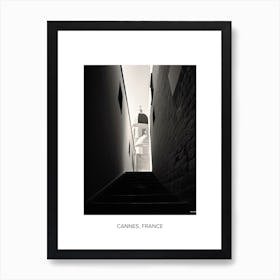 Poster Of Dubrovnik, Croatia, Photography In Black And White 2 Art Print