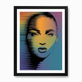 Portrait Of A Woman 6 Art Print