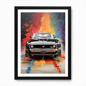 Ford Mustang 2 Art Print