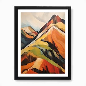 Mount Washington Usa 2 Mountain Painting Art Print