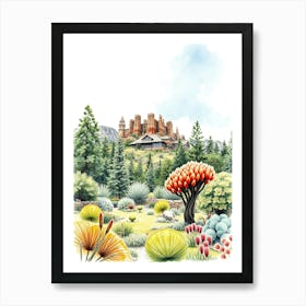 Saguaro National Park Art Print