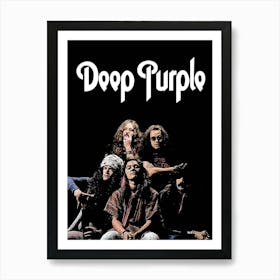 deep purple hard rock band music 10 Art Print