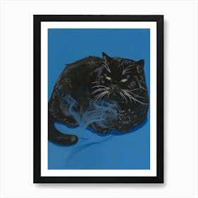 Black Cat 46 Art Print