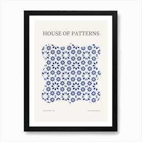 Tile Pattern Poster 19 Art Print