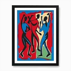 Dancers 10 Art Print