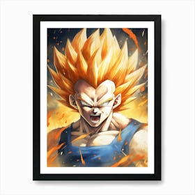 Dragon Ball Super 12 Art Print