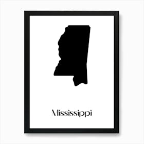 Mississippi 1 Art Print