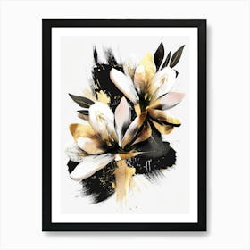 Magnolia Canvas Print Art Print