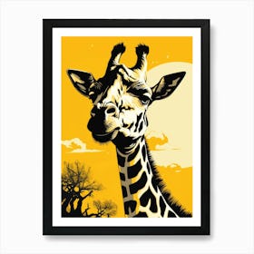 Giraffe 5 Art Print