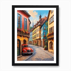 Old Town Art Print