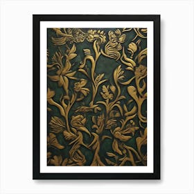 Flora And Fauna Art Print