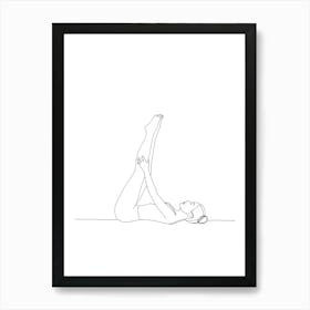 Yoga Pose 5 Poster